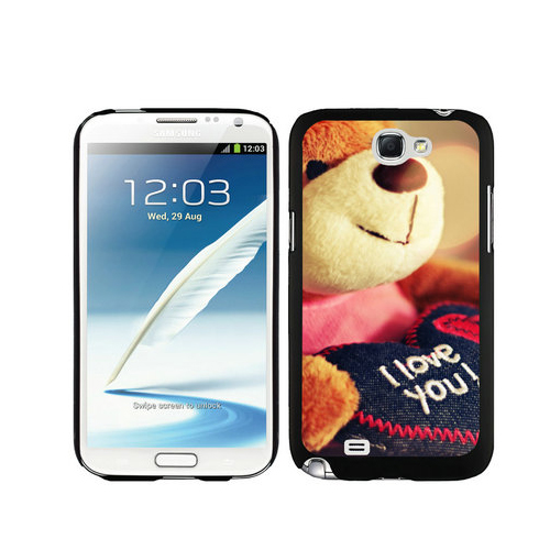 Valentine Bear Samsung Galaxy Note 2 Cases DQU | Women - Click Image to Close